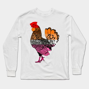 Chicken 3: Lesbian Pride (2022) Long Sleeve T-Shirt